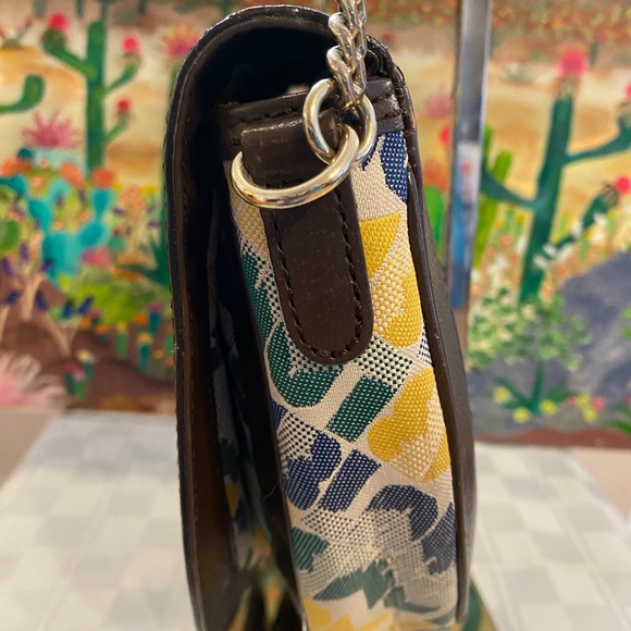 L.A.M.B Love Angel Music Baby Shoulder Signature Canvas Leather Purse, SMALL - Picture 6 of 13